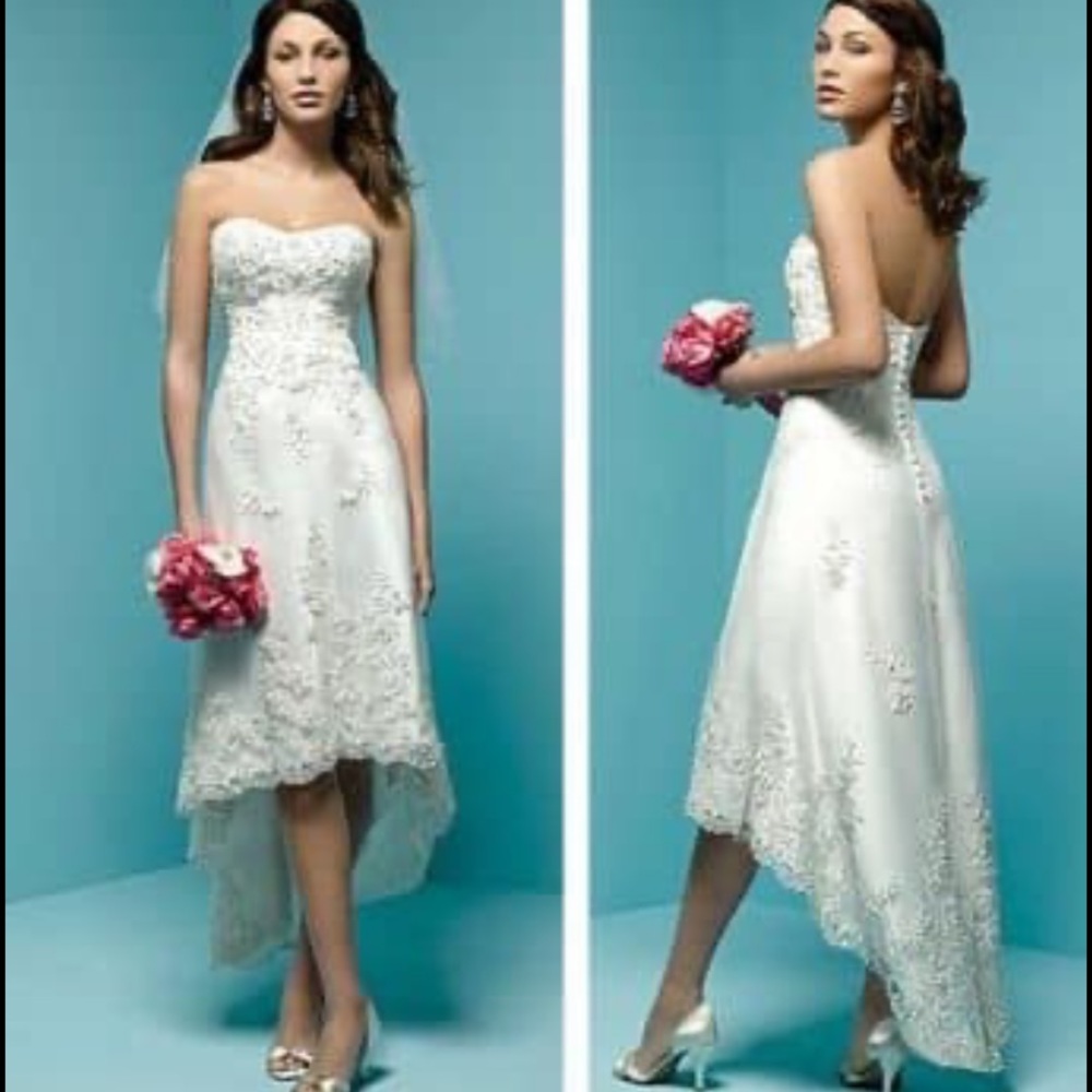 David’s Bridal Wedding Dress Size 4